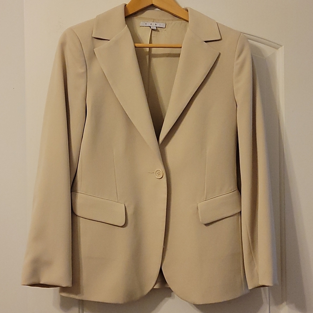 Cabi fitted suit jacket